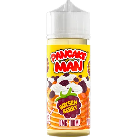Pancake Man 100ml Shortfill | Berry & Cream Vape Juice Pancake Man 100ml Shortfill | Berry & Cream Vape Juice