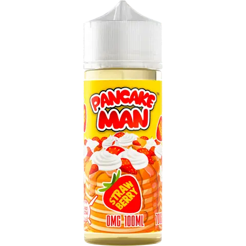 Pancake Man 100ml Shortfill | Berry & Cream Vape Juice Pancake Man 100ml Shortfill | Berry & Cream Vape Juice