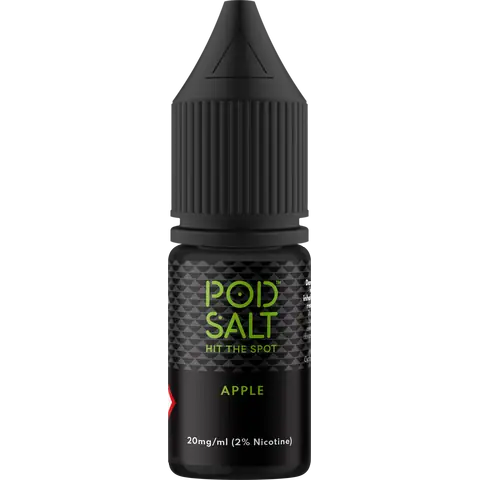 Pod Salt Core 10ml Nic Salts Apple Flavour In Clear Background