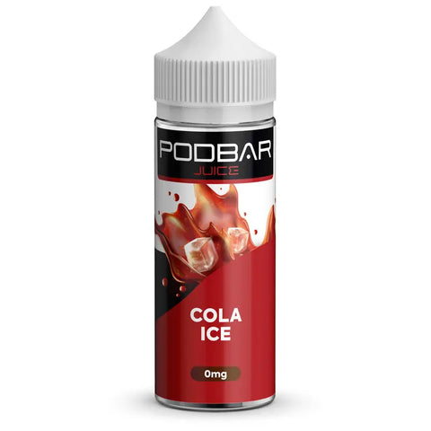 Kingston Podbar Juice 100ml Shortfill 50/50 Cola Ice