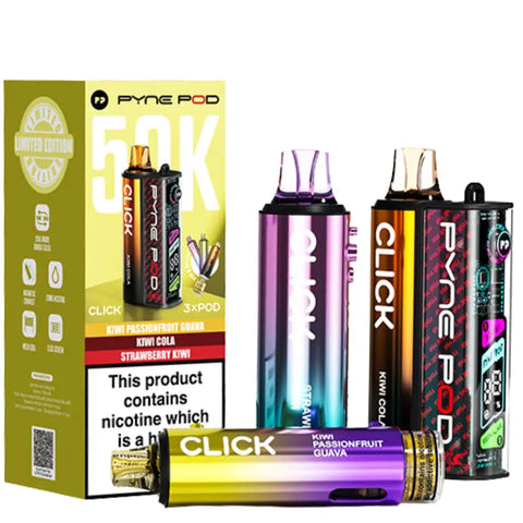 Pyne Click 50k Prefilled Pod Kit Kiwi Edition