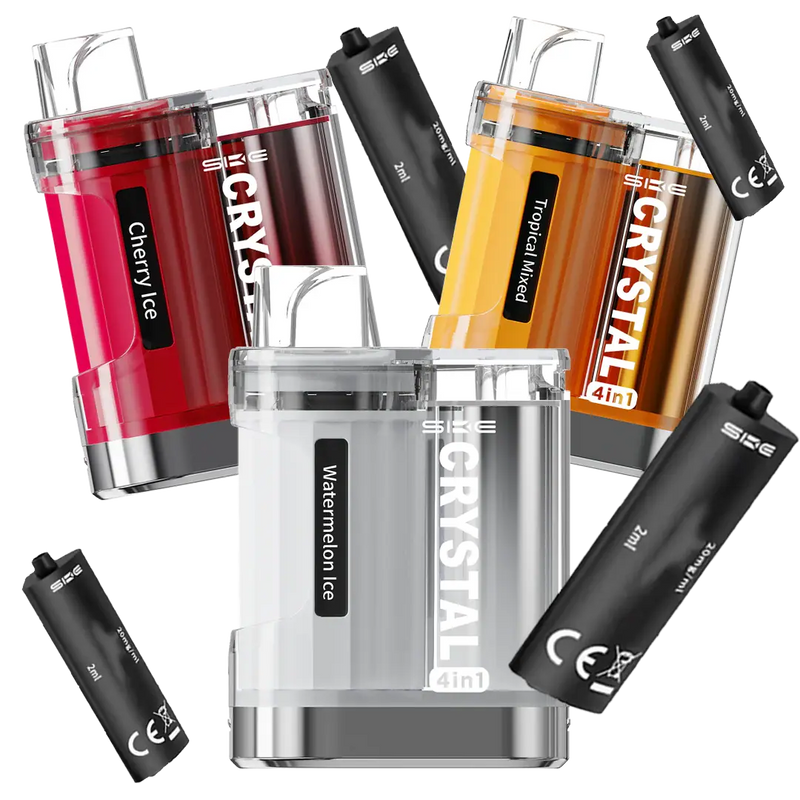 4 in 1 Prefilled Vapes  Multi-Flavour Disposable Vapes for Beginners