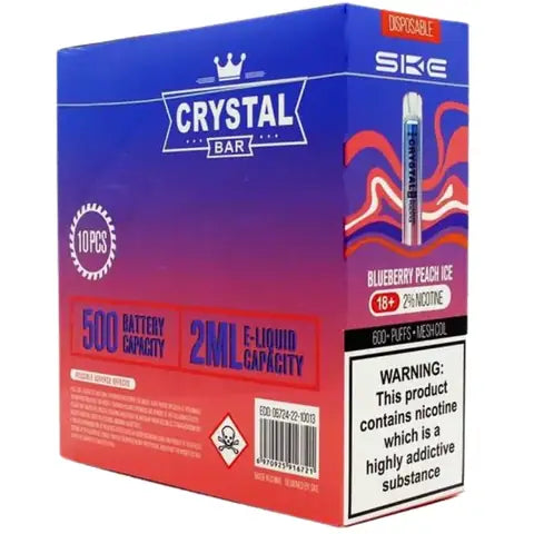 SKE Crystal Bar Disposables (Box Of 10)