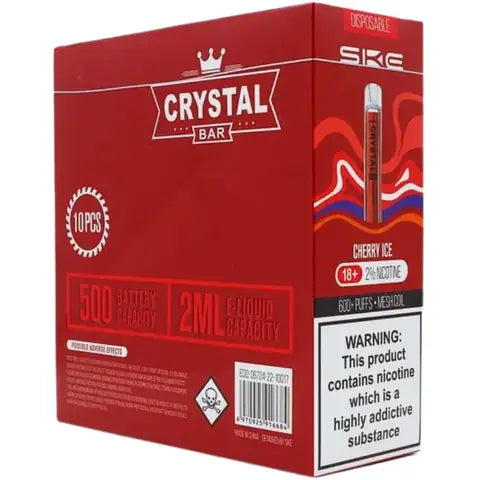 SKE Crystal Bar Disposables (Box Of 10)