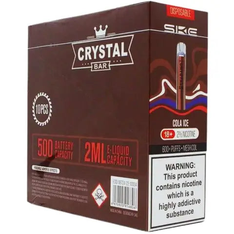 SKE Crystal Bar Disposables (Box Of 10)