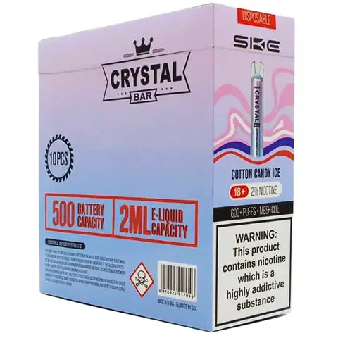 SKE Crystal Bar Disposables (Box Of 10)