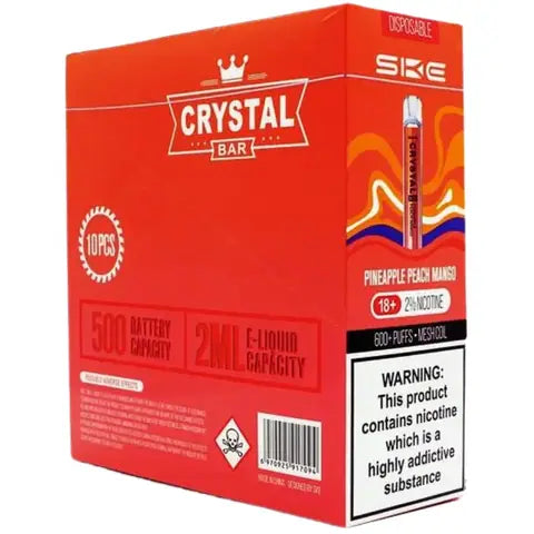 SKE Crystal Bar Disposables (Box Of 10)