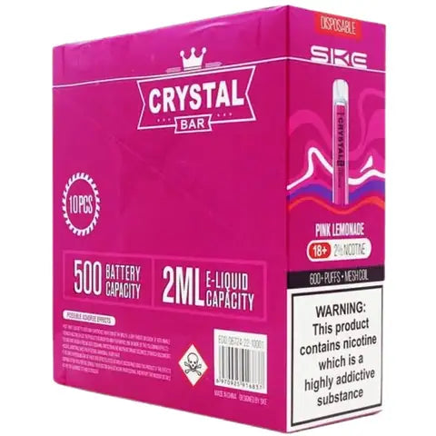 SKE Crystal Bar Disposables (Box Of 10)