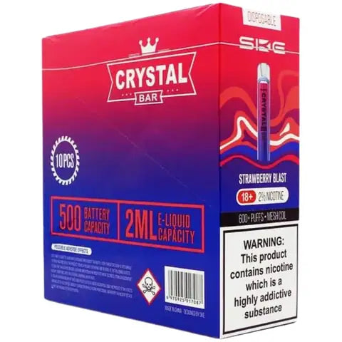 SKE Crystal Bar Disposables (Box Of 10)