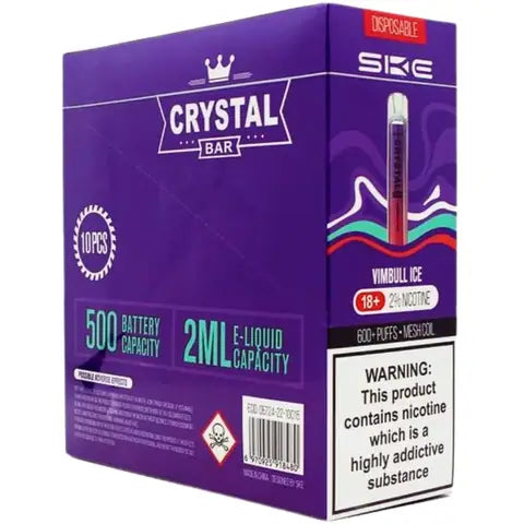 SKE Crystal Bar Disposables (Box Of 10)