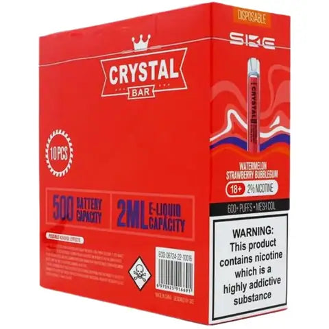 SKE Crystal Bar Disposables (Box Of 10)