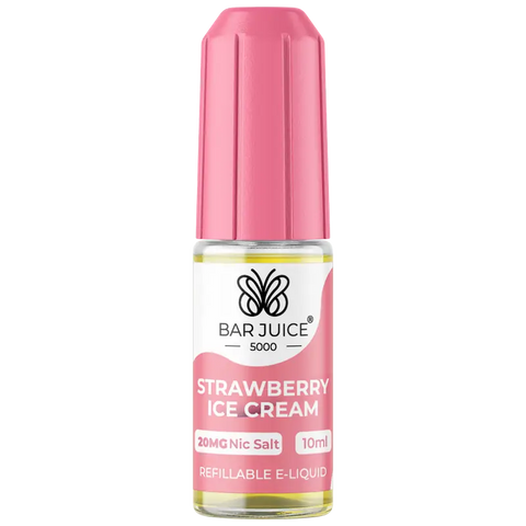 Bar Juice 5000 Strawberry Ice Cream Nic Salt 20mg