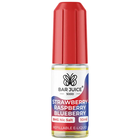 Bar Juice 5000 Strawberry Raspberry Blueberry Nic Salt 5mg