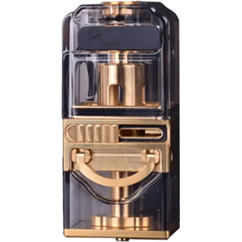Suicide Mods Tall Boy Stubby Tank For Stubby AIO Gold Tech Mesh Version On Clear Background