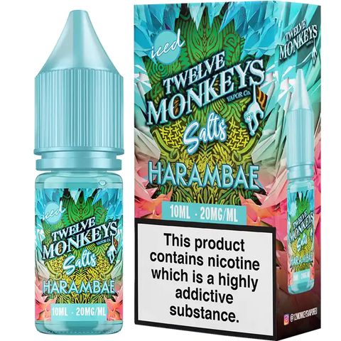 Twelve Monkeys Iced 10ml Nic Salts