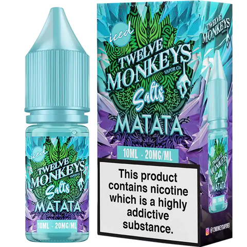 Twelve Monkeys Iced 10ml Nic Salts