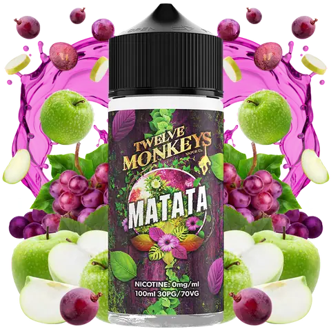 Twelve Monkeys 100ml Shortfill Vape Juice | Fruity & Iced Flavour Twelve Monkeys 100ml Shortfill Vape Juice | Fruity & Iced Flavour