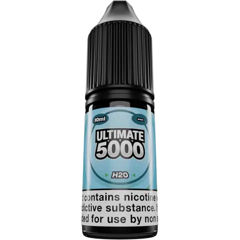 Ultimate 5000 Nic Salts 10ml H20 Clear Background