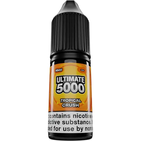 Ultimate 5000 Nic Salts 10ml Tropical Crush Clear Background