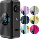 vapoesso gen max box mod all colours on clear background