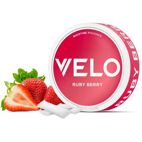 Velo Nicotine Pouches Ruby Berry