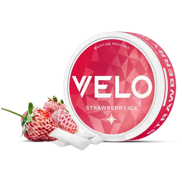 Velo Nicotine Pouches Strawberry Ice