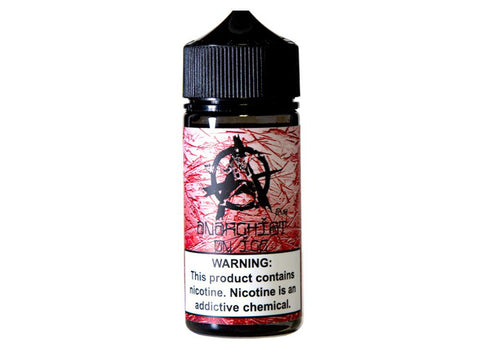 Anarchist On Ice 100ml Shortfill E-Liquids Red on Ice On White Background