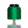 Asgard 30mm RDA by Vaperz Cloud Satin Green (Aluminium Top Cap) On White Background