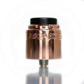 Asgard Mini 25mm RDA By Vaperz Cloud Polished Copper (PC Top Cap) On White Background