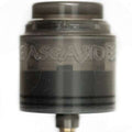 Asgard Mini 25mm RDA By Vaperz Cloud Smoked Out (PC Top Cap) On White Background