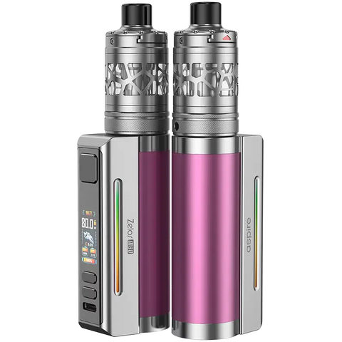 Aspire Zelos M80 Vape Kit Pink and Silver