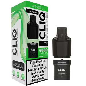 Avomi Cliq 6000 Replacement Pods Apple Pear