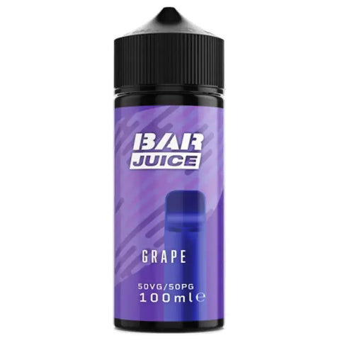 Bar Juice 100ml 50/50 Shortfill Vape Juice Grape