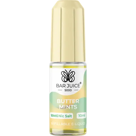 Bar Juice 5000 10mg Nic Salt E-Liquids Butter Mints