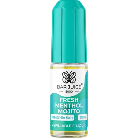 Bar Juice 5000 10mg Nic Salt E-Liquids Fresh Menthol Mojito