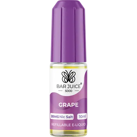 Bar Juice 5000 20mg Nic Salt E-Liquids Grape