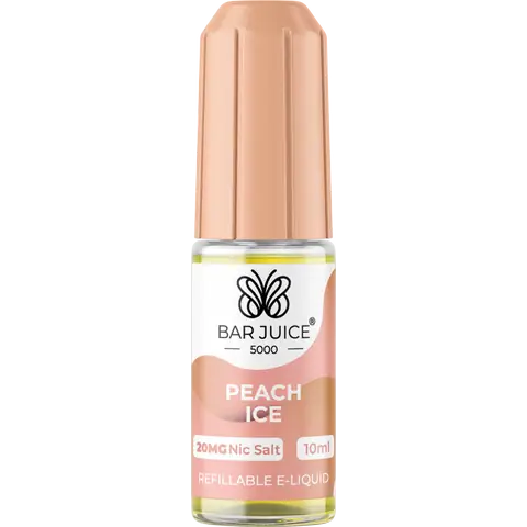 Bar Juice 5000 20mg Nic Salt E-Liquids Peach Ice