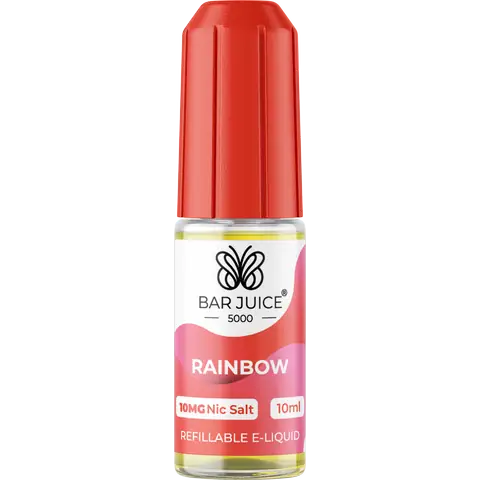 Bar Juice 5000 10mg Nic Salt E-Liquids Rainbow