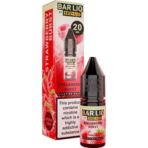 Zeus Juice Barliq Salt 10ml Nic Salt Strawberry Burst