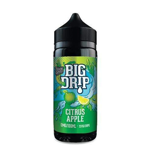 Big Drip by Doozy Vape Co 100ml Shortfill Citrus Apple On White Background