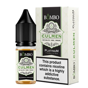 Bombo Platinum Tobaccos Culmen 10ml Nic Salt 5mg