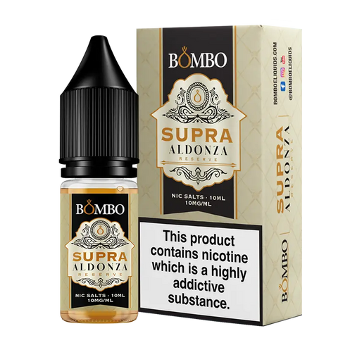 Bombo Platinum Tobaccos Supra Aldonza Reserve 10ml Nic Salt 10mg