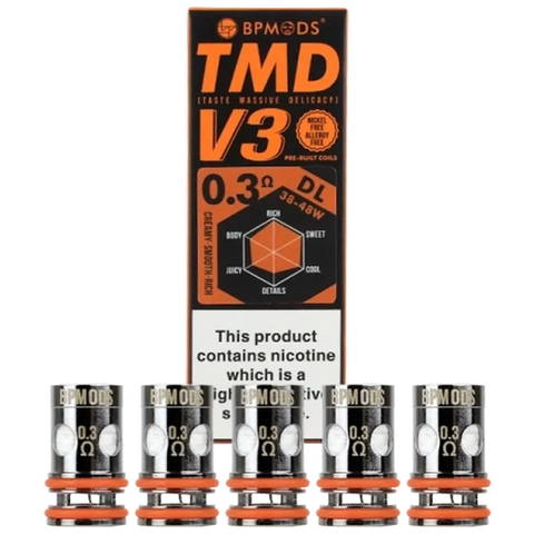 BP Mods TMD Mesh Coils v3 0.3 ohm
