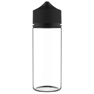 Chubby Gorilla Unicorn Bottle 120ml - Transparent Black Cap