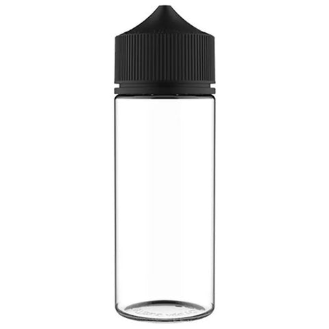 Chubby Gorilla Unicorn Bottle 120ml - Transparent Black Cap