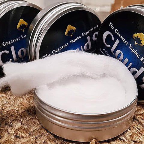 Cloud 9 Organic Australian Vape Cotton - Pure Fibre Cloud 9 Organic Australian Vape Cotton - Pure Fibre