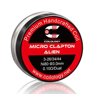 Coilology Hand Crafted Coils Micro Clapton Alien