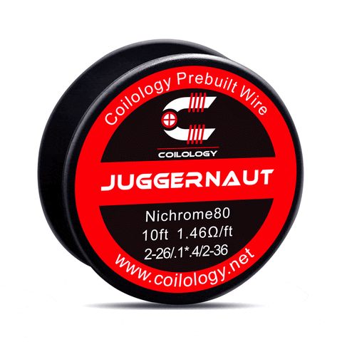 Coilology Performance DIY Resistance Wire Juggernaut 2-26/.1*.4/2-36 ni80 On White Background