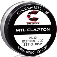 Coilology Prebuilt Performance MTL Coils | Clapton