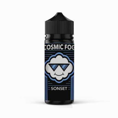 Cosmic Fog 100ml Shortfill E-Liquid Sonset On White Background